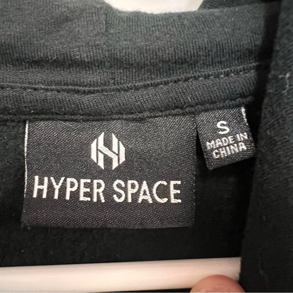 Hyper Space Cropped NASA Hoodie size small - Picture 6 of 11